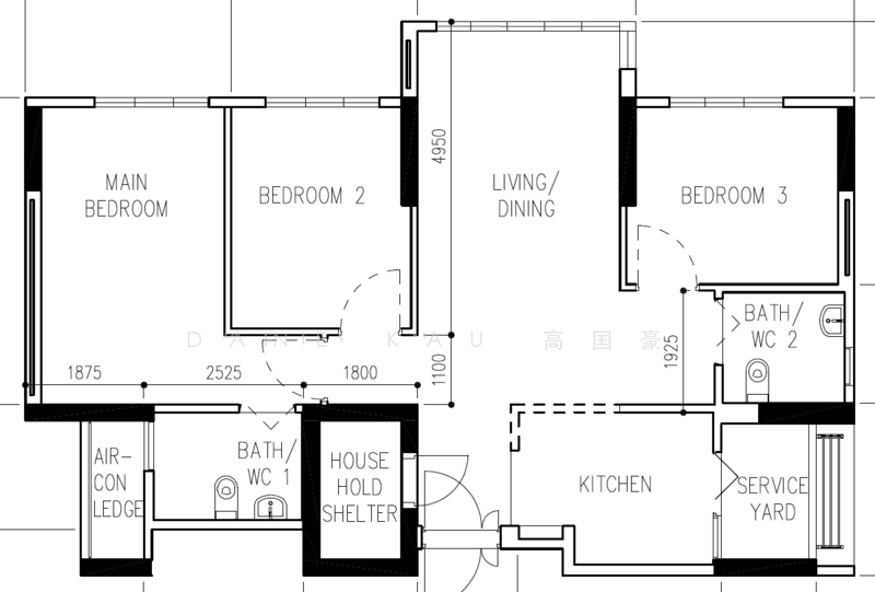 101A Bidadari Park Drive, 101A Bidadari Park Drive, 3 Bedrooms, 1,001 sqft, HDB Flat For Sale, by Dane Kau 高国豪, 60101021 - PropertyGuru.com.sg