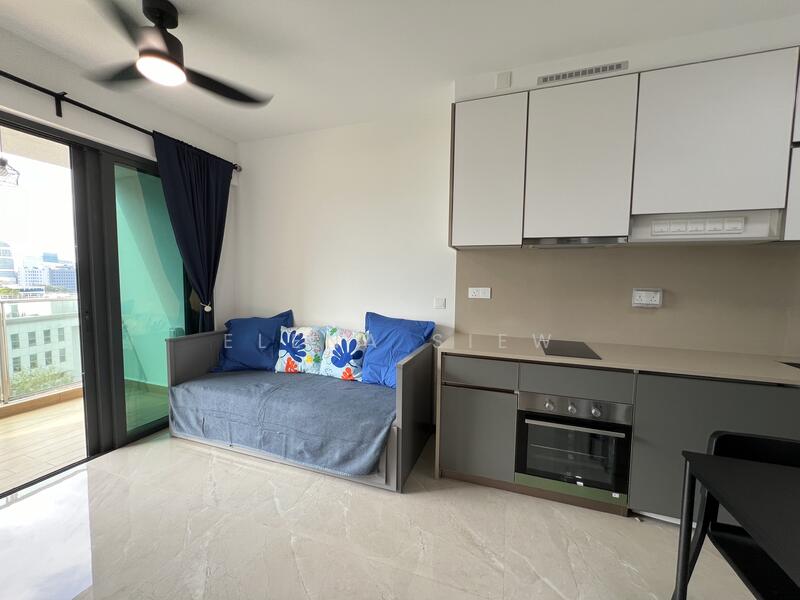 Fully Furnished sofa bed in living room