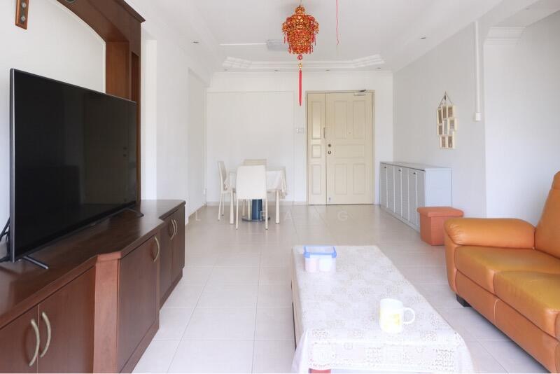Actual living room/dining room