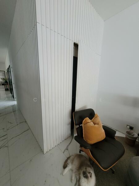 storage rooms in the living area 