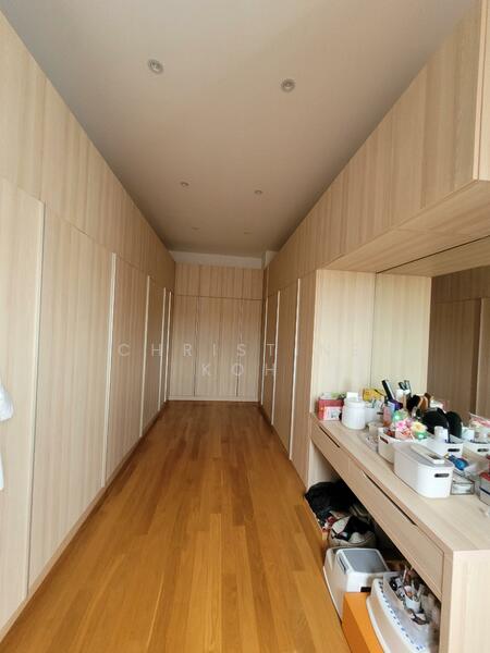 walk-iin wardrobe in master room 