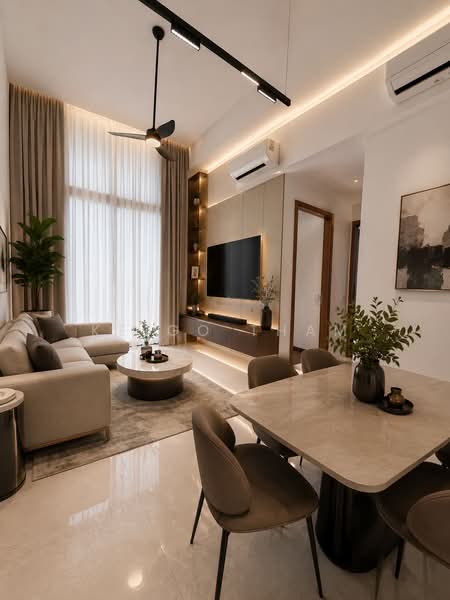 Verdale, 10 De Souza Avenue, Clementi Park / Upper Bukit Timah, 2 Bedrooms, 732 sqft, Condominium For Sale, by Keigo Tham, 60101927 - Living Room - PropertyGuru.com.sg