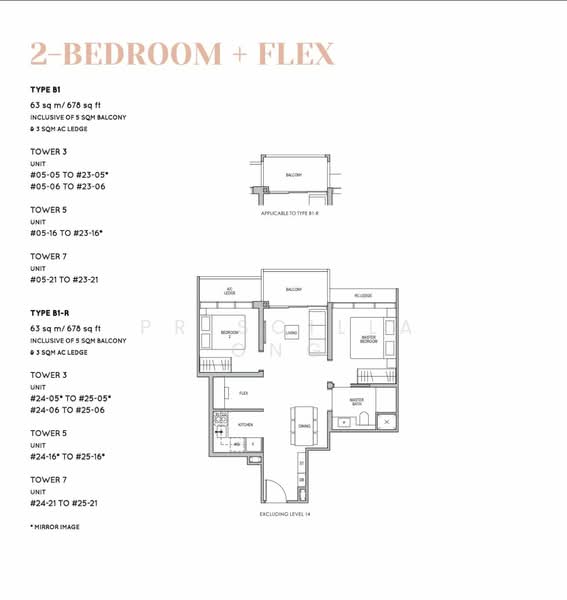 Lentor Modern, 3 Lentor Central, 2 Bedrooms, 678 sqft, Condominium For Sale, by Priscilla Ong, 60102132 - PropertyGuru.com.sg