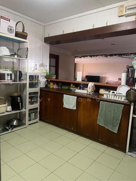 Open concept kitchen