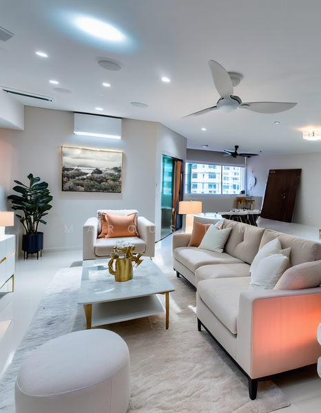 Living Room - Staged