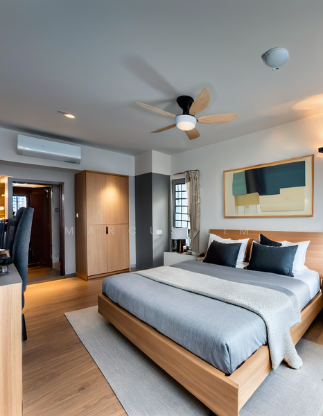 Master Bedroom - Staged
