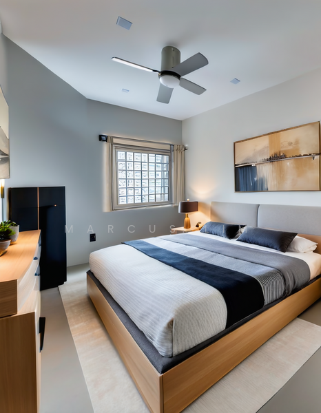 Common Bedroom #1 - Staged