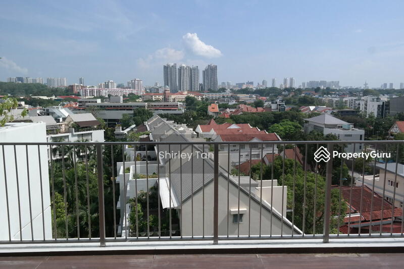 View from roof terrace