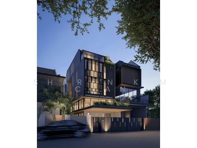 For Sale - ⭐️⭐️LANDED7772@ Brand New Corner terrace @ Near Nex Mall