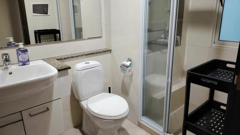 Meraprime, 301 Jalan Bukit Ho Swee, Room Rental, 100 sqft, Condominium For Rent, by Bennedict Tan, 60104092 - Bathroom - PropertyGuru.com.sg