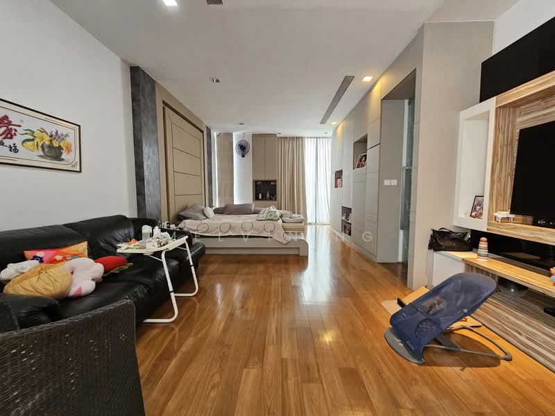 ⭐RARE Branksome/Wilkinson Bungalow✅South Facing✅Modern, 12years Old Bungalow House For Sale at S$ 19,688,000 | PropertyGuru Singapore - Living Room