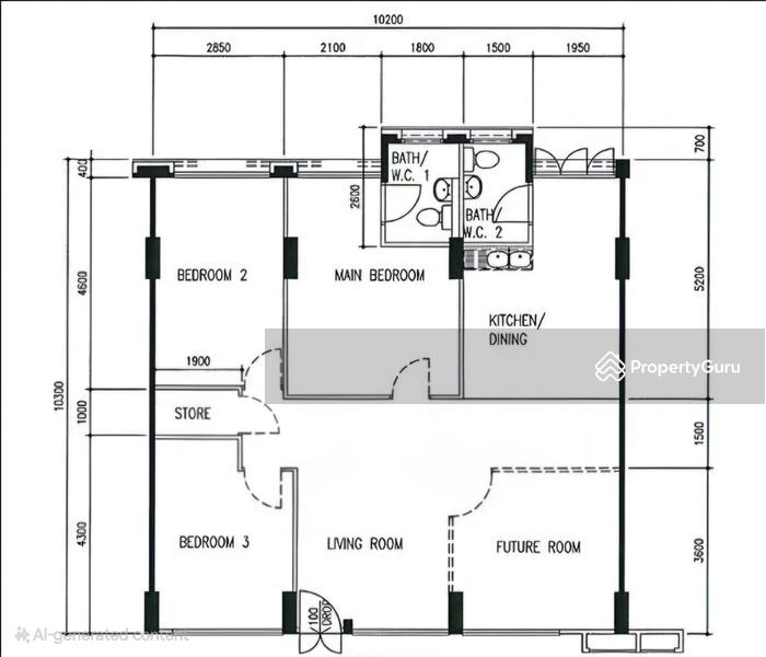 For Rent 842G Tampines Street 82
