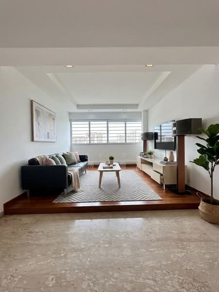 220 Choa Chu Kang Central, 220 Choa Chu Kang Central, 5 Bedrooms, 1,313 sqft, HDB Flat For Sale, by Abby Poh (傅鏸葿), 60104614 - Living/Entertainment Room illustration - PropertyGuru.com.sg