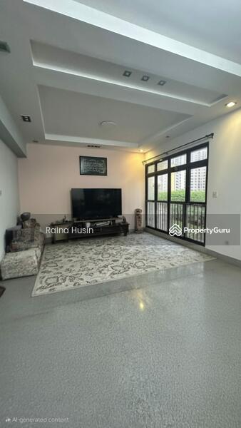 Ai Living Hall shows spacious living space, bright & windy with great unblocked view
