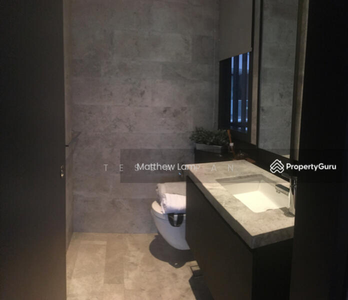 OUE Twin Peaks, 33 Leonie Hill Road, 1 Bedroom, 572 sqft, Condominium For Rent, by Tessa Pan, 60104981 - Bathroom - PropertyGuru.com.sg