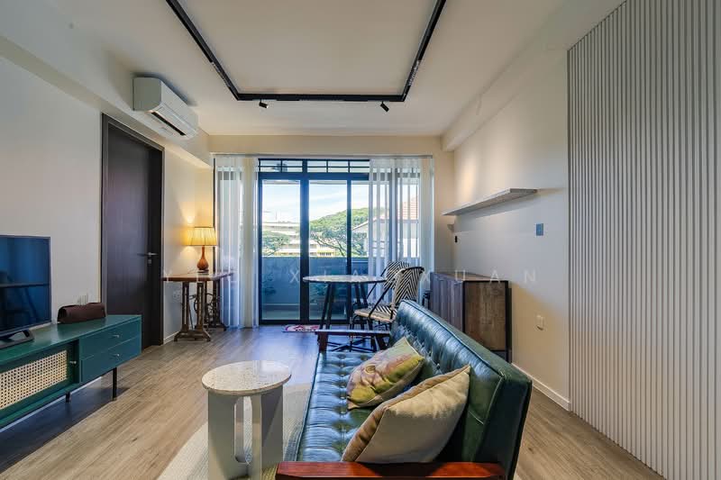 Avenue South Residence, 7 Silat Avenue, 2 Bedrooms, 807 sqft, Condominium For Rent, by Yeo XiaoXuan, 60105096 - Living Room - PropertyGuru.com.sg