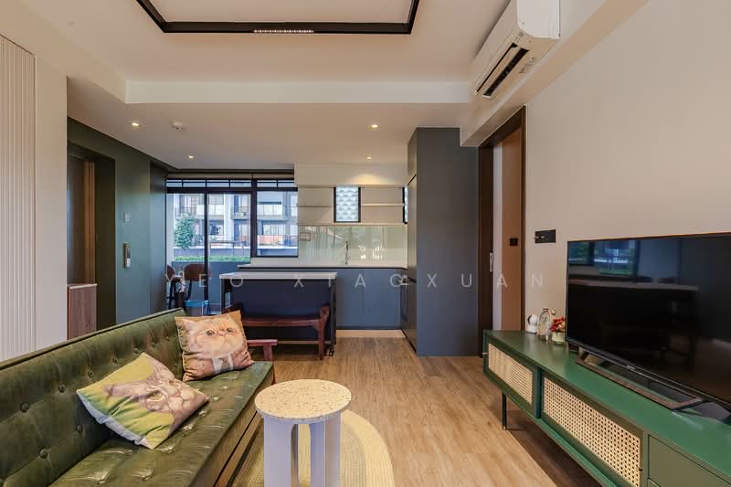 Avenue South Residence, 7 Silat Avenue, 2 Bedrooms, 807 sqft, Condominium For Rent, by Yeo XiaoXuan, 60105096 - Living Room - PropertyGuru.com.sg
