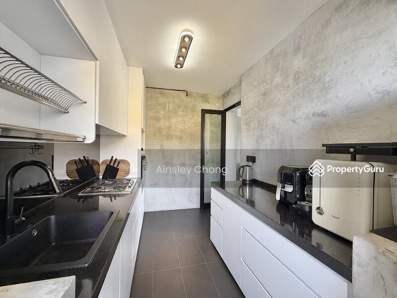 Enclosed Kitchen