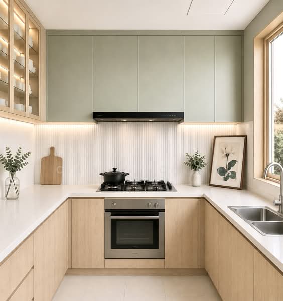 Sims Green, 9 Lorong 27A Geylang, 3 Bedrooms, 1,625 sqft, Condominium For Sale, by Carol Chen, 60105254 - Illustrated - Kitchen - PropertyGuru.com.sg