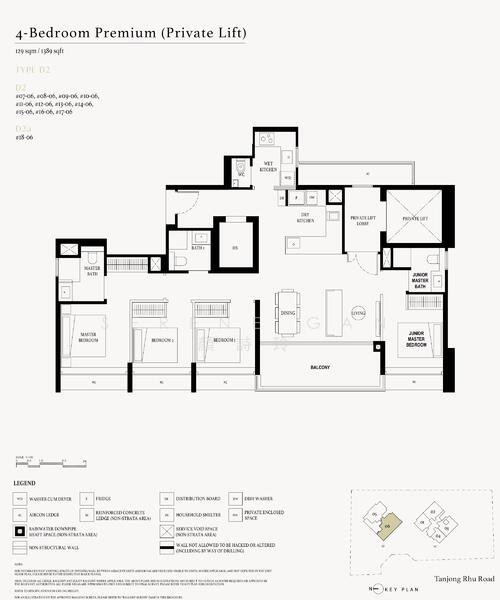 Arina East Residences, 6D Tanjong Rhu Road, East Coast / Marine Parade, 4 Bedrooms, 1,389 sqft, Condominium For Sale, by Serene Gan 顏詩玲, 60105929 - PropertyGuru.com.sg