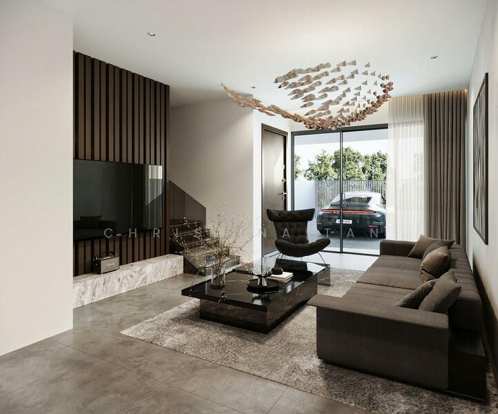 Metropole Drive Terraced House For Sale at S$ 6,299,900 | PropertyGuru Singapore - Living Room