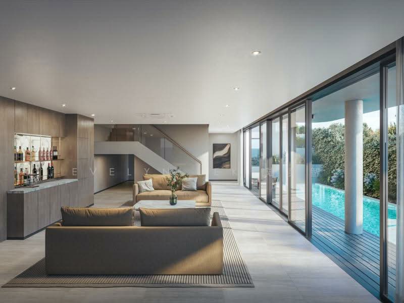 ⭐️EVELYN 94889556‼️BRAND NEW DETACHED⭐️3 MINS WALK TO HENRY PARK PRI‼️POOL, LIFT & BASEMENT⭐️ Detached House For Sale at S$ 19,800,000 | PropertyGuru Singapore - Living Room