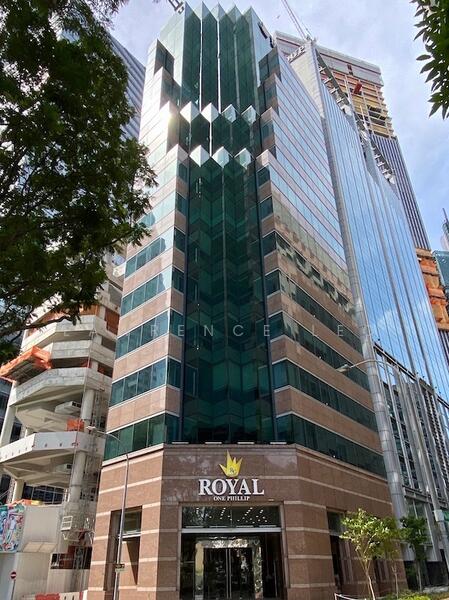 Royal Building (formerly One Philip St), 1 Phillip Street, Boat Quay / Raffles Place / Marina, 2,971 sqft, Office For Rent, by Lawrence Leo, 60107050 - Exterior - CommercialGuru.com.sg