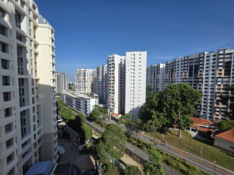 View from balcony 