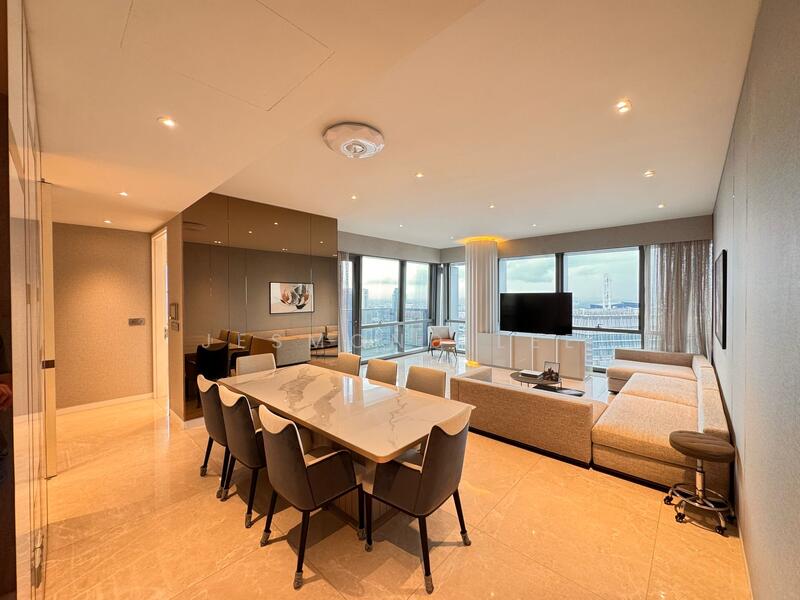 Wallich Residence, 3 Wallich Street, 4 Bedrooms, 1,658 sqft, Condominium For Rent, by Jesmond Lee, 60108128 - Living Room - PropertyGuru.com.sg