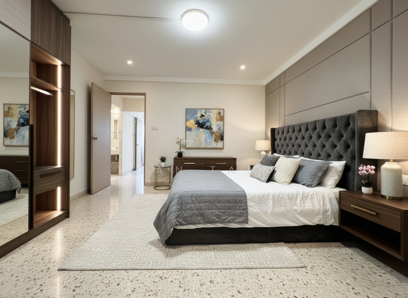 Artist impression master bed room