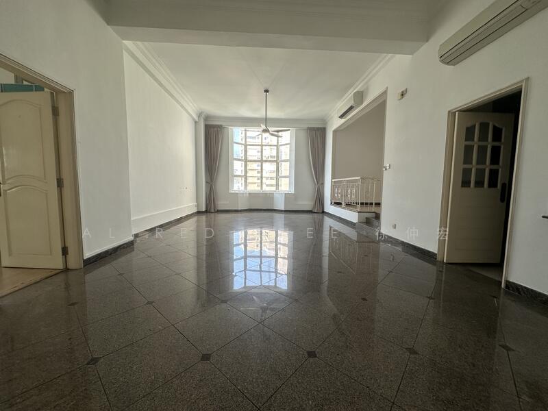 Humongous Living Room with High Ceiling