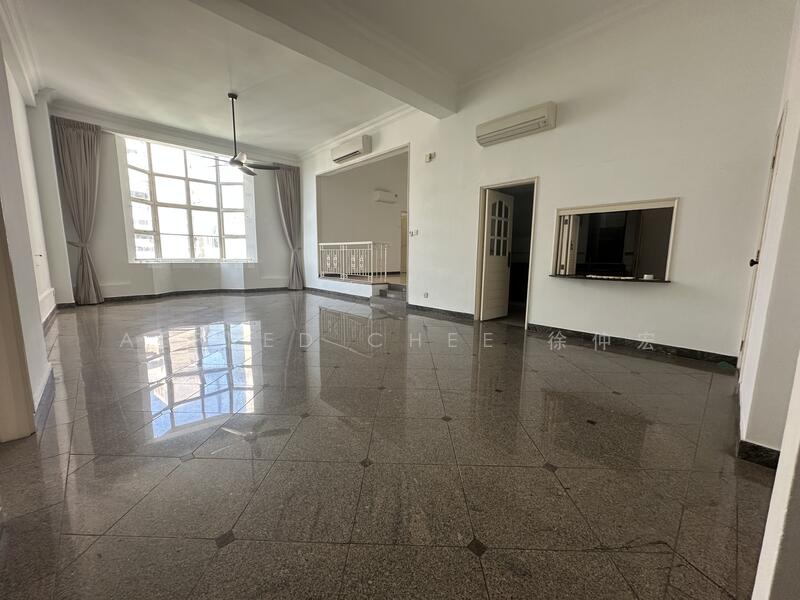 Humongous Living Room with High Ceiling