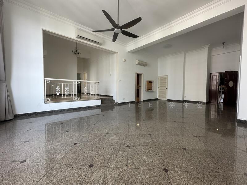 Humongous Living Room with High Ceiling