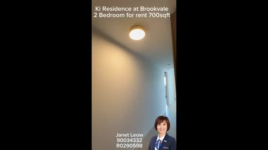 KI Residences At Brookvale, 12 Brookvale Drive, Clementi Park / Upper Bukit Timah, 2 Bedrooms, 700 sqft, Condominium For Rent, by Janet Leow, 60109587 - PropertyGuru.com.sg