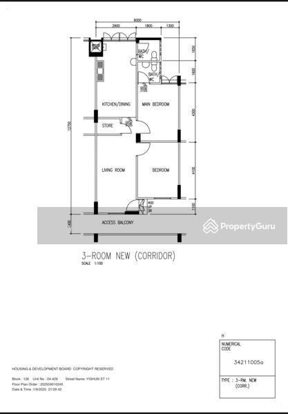 For Sale 126 Yishun Street 11