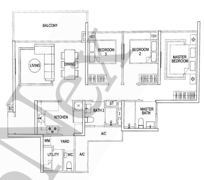 For Rent SkyPark Residences