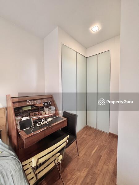 Wardrobes and study area of master room