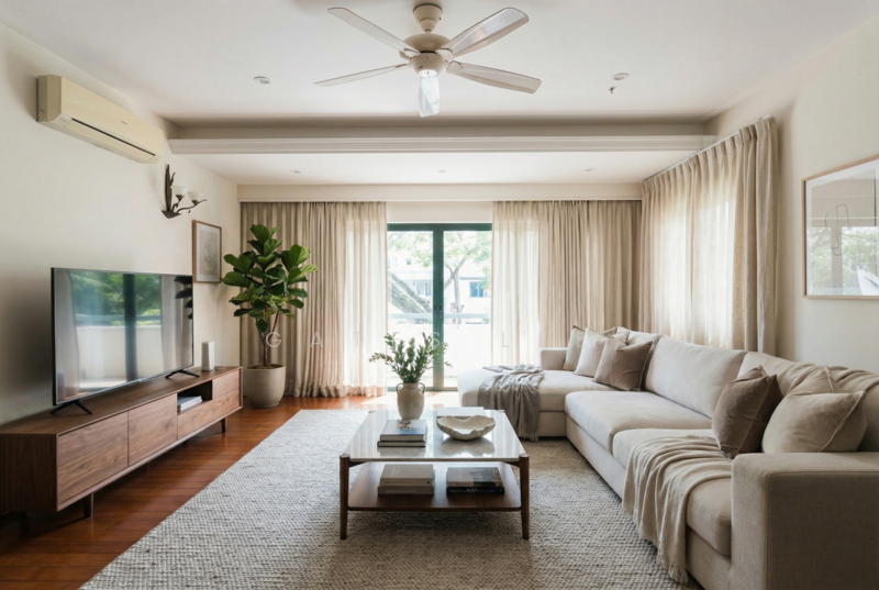 D10 Holland GCBA. Regular plot to rebuild dream home. Bungalow House For Sale at S$ 15,500,000 | PropertyGuru Singapore - Living Room