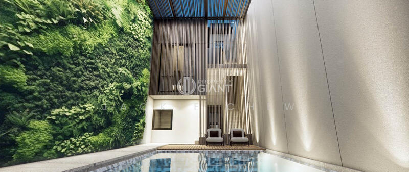 ❤️GIANT⚡️Brand New 4 Lvls Inter-Terrace w Swimming Pool, Attic & Lift Terraced House For Sale at S$ 6,180,000 | PropertyGuru Singapore
