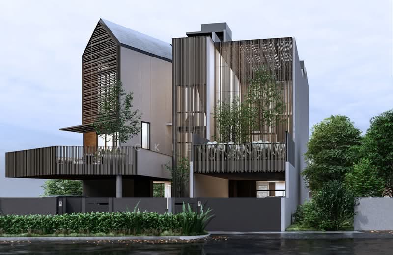 ❤️GIANT⚡️Brand New 4 Lvls Inter-Terrace w Swimming Pool, Attic & Lift Terraced House For Sale at S$ 6,180,000 | PropertyGuru Singapore