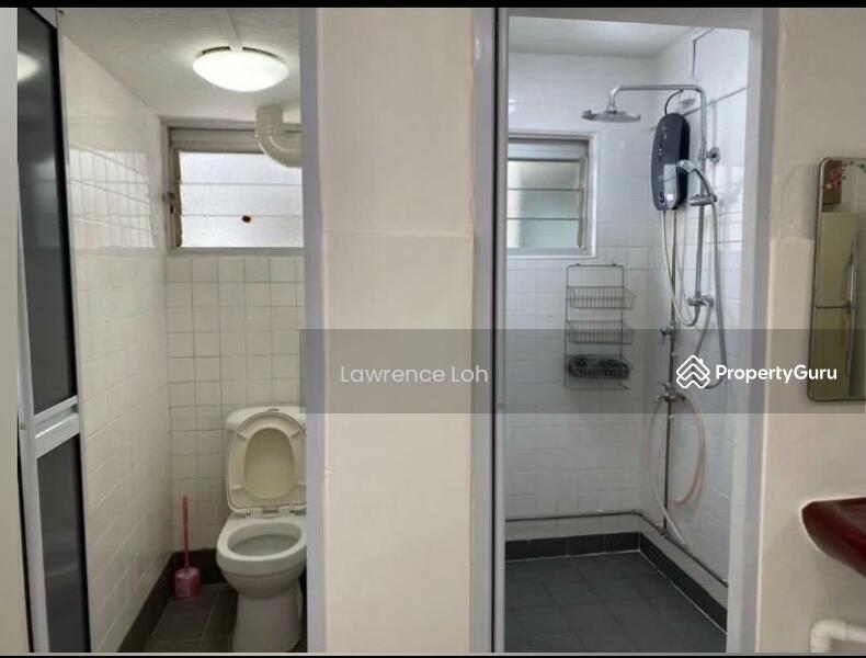 Separate bath and toilet