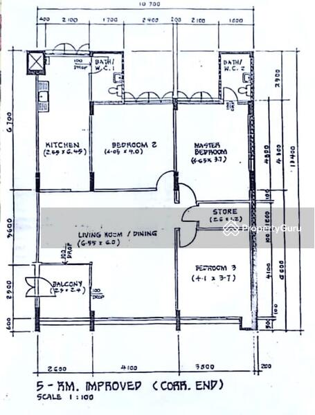 For Sale Rare 5 room with huge living space corner unit at Tampines mature estate