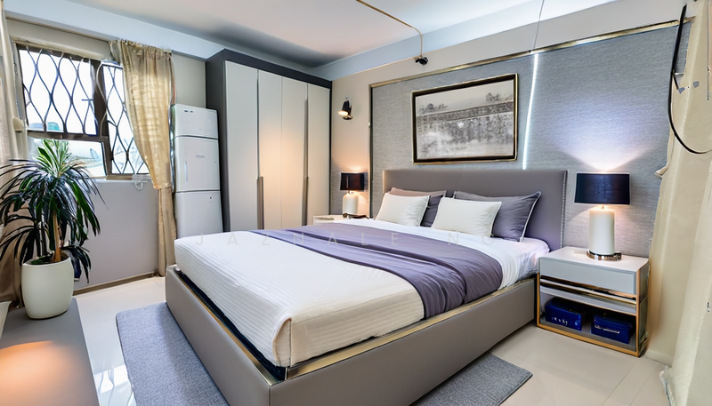 Master Bedroom  (virtual staging) 
