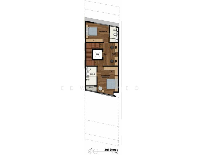 For Sale BRAND NEW 3-Storey Inter Terrace @ Joo Chiat