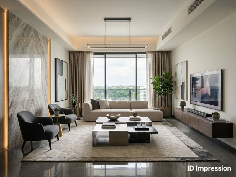 Perfect Ten, 321 Bukit Timah Road, 3 Bedrooms, 1,227 sqft, Condominium For Sale, by Koh Ai Li, 60111604 - Living Room - PropertyGuru.com.sg
