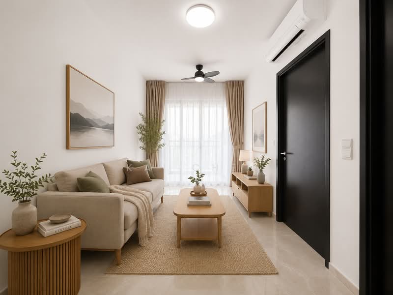 Mayfair Modern, 6 Rifle Range Road, 1 Bedroom, 517 sqft, Condominium For Sale, by Kai Chen, 60112034 - Suggested Living Fittings & Decorations - PropertyGuru.com.sg