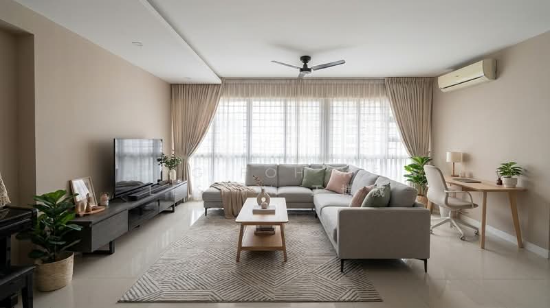 425 Clementi Avenue 1, 425 Clementi Avenue 1, 3 Bedrooms, 1,270 sqft, HDB Flat For Sale, by Ong Poh Wei Lestin 王博威, 60112479 - Living Room - PropertyGuru.com.sg