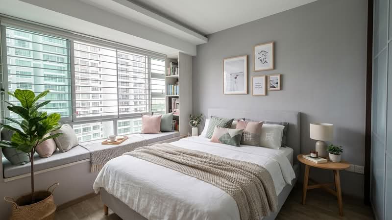 425 Clementi Avenue 1, 425 Clementi Avenue 1, 3 Bedrooms, 1,270 sqft, HDB Flat For Sale, by Ong Poh Wei Lestin 王博威, 60112479 - Master Bedroom - PropertyGuru.com.sg