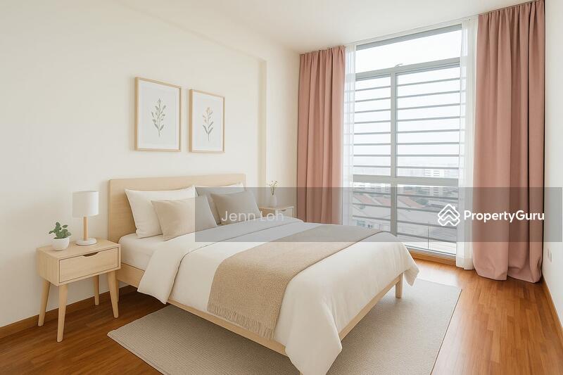 Bedroom home staging 