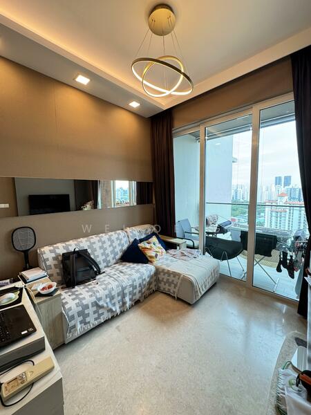 Principal Garden, 95 Prince Charles Crescent, Alexandra / Commonwealth, 1 Bedroom, 484 sqft, Condominium For Rent, by WEI DENG, 60113020 - Living Room - PropertyGuru.com.sg
